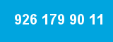 926 179 90 11